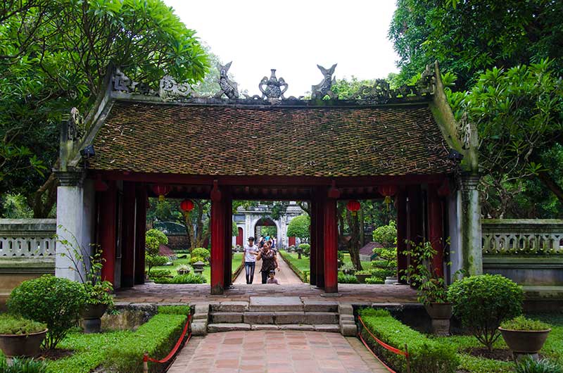 164 - Vietnam - Hanoi - templo de la Literatura
